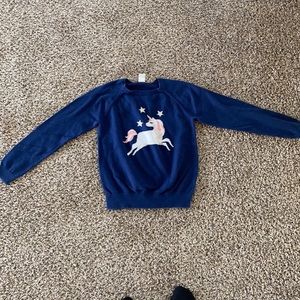 [Girls] OshKosh B’gosh Unicorn Sweater.